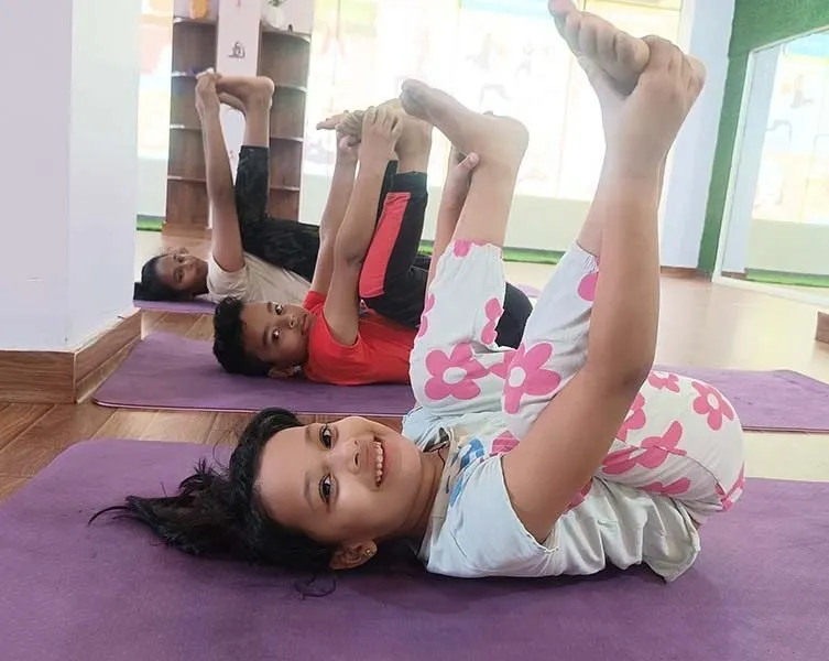 Kids Yoga session at The Yoga Roots, Whitefield (photo 1)